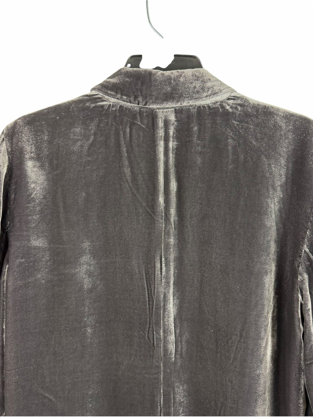 Sundance | Sofia Wolfe Gray Crushed Velvet Blazer New - Picture 5 of 8